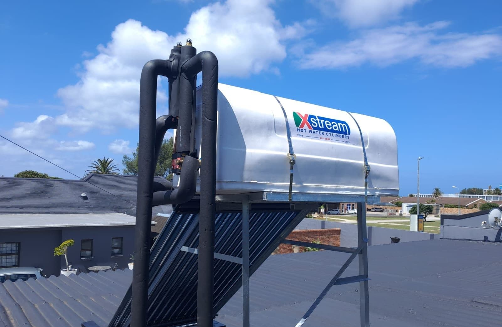 Heat pump installation at a Lorraine property