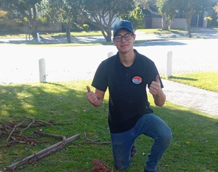 Underground leak found in a Walmer garden