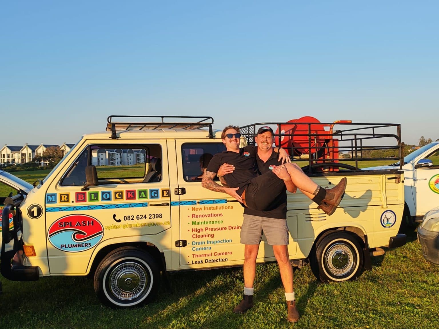 Splash Plumbers team B1 — Marcel & Seth