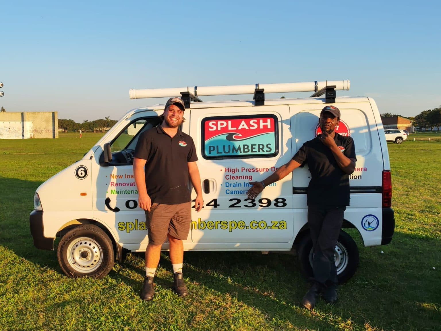 Splash Plumbers team B6 — Logan & James