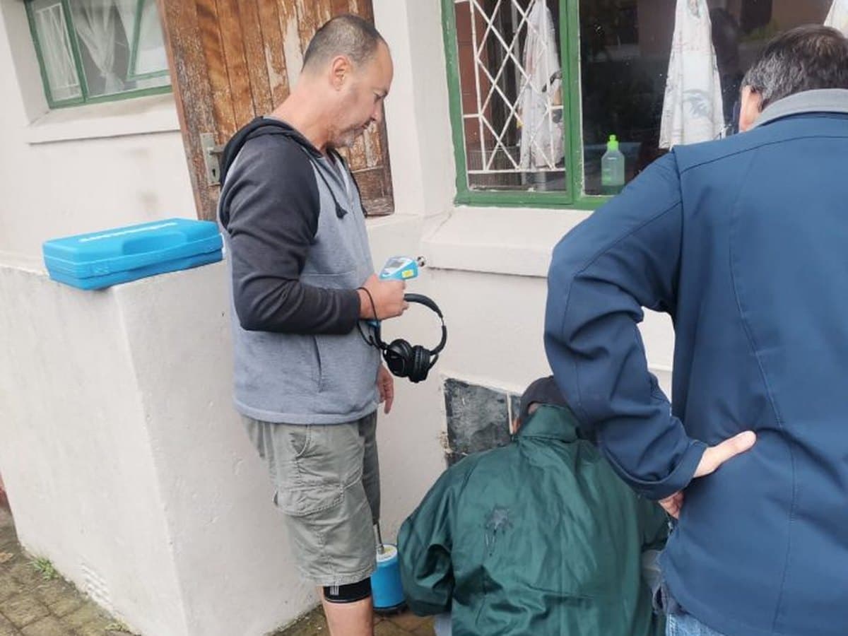 Splash Plumbers crew working at a property