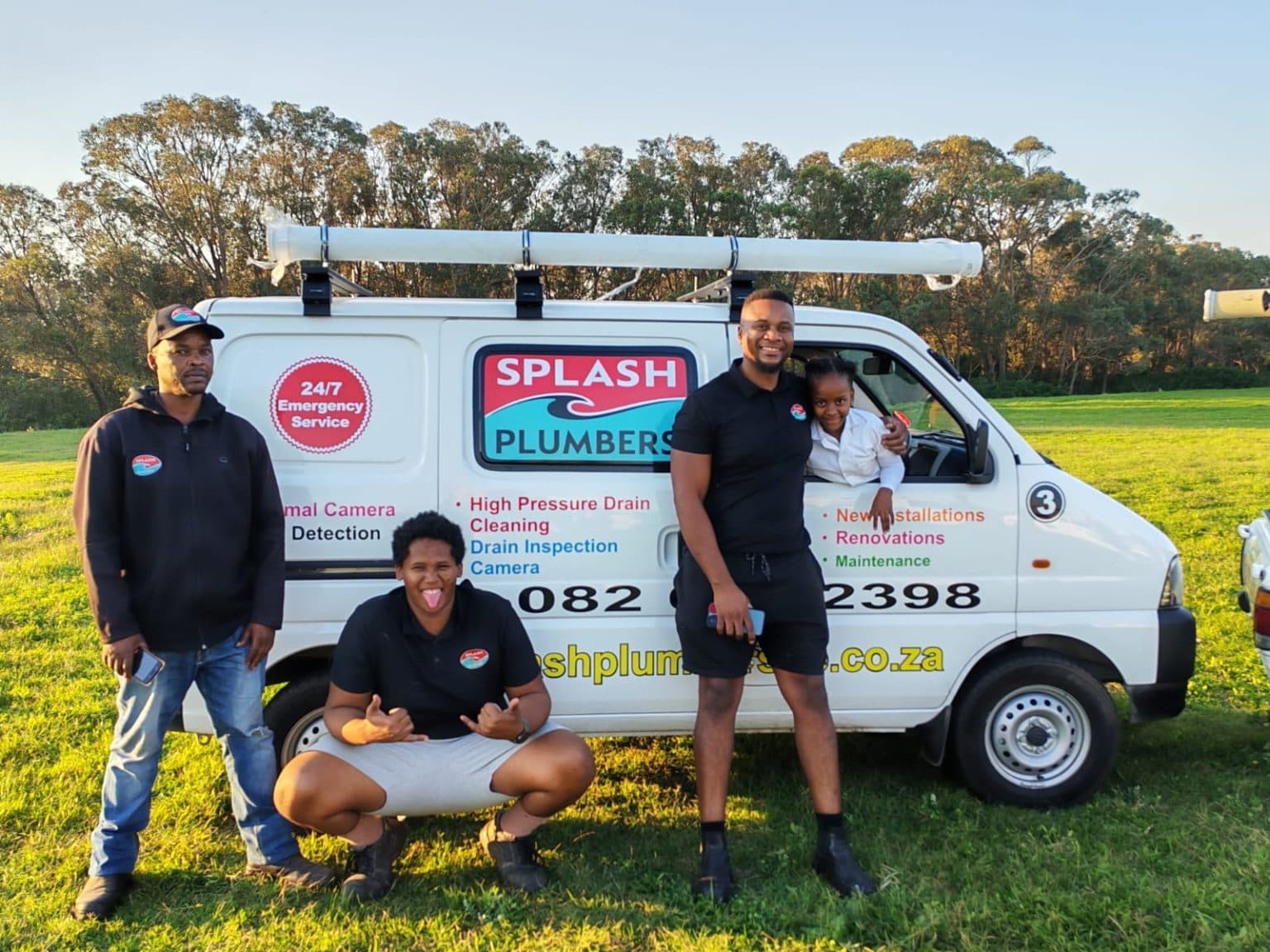 Splash Plumbers team working in Humewood, Gqeberha